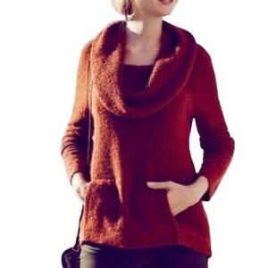 Anthropologie Kangaroo-pocket Sweater